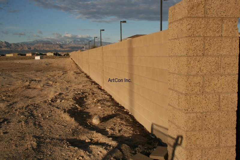 Block Walls | ArtCon, Inc. | Las Vegas Concrete | Decorative Concrete